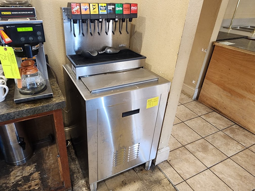 Lancer Soft Drink Dispenser and Ice Bin