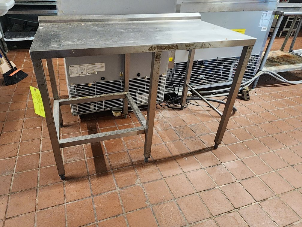 Stainless Table, Approx. 48" x 24"
