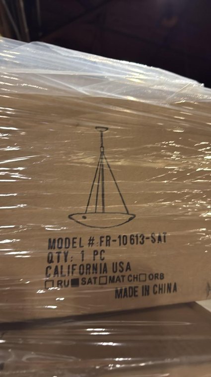 Access Lighting FR-10613-SAT Fixtures, Satin Finish, 41-Unit Pallet, New in Box