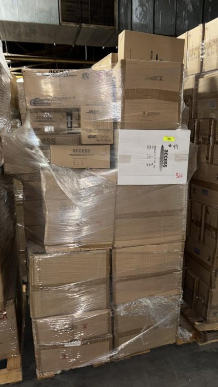 Access Lighting Lot: Models 23425-ALU/CFL, 20055LEDDMG, 62561-AB/OPL, CFL/LED, Palletized