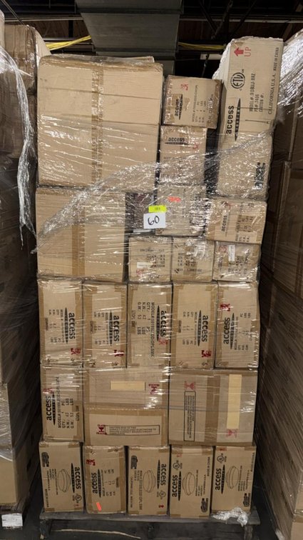 Access Lighting LED Fixtures Pallet – Models 50199LEDD-OPL SMK, 70035LEDD-CH/OPL, 908UJ-BRZ, Mixed Finishes