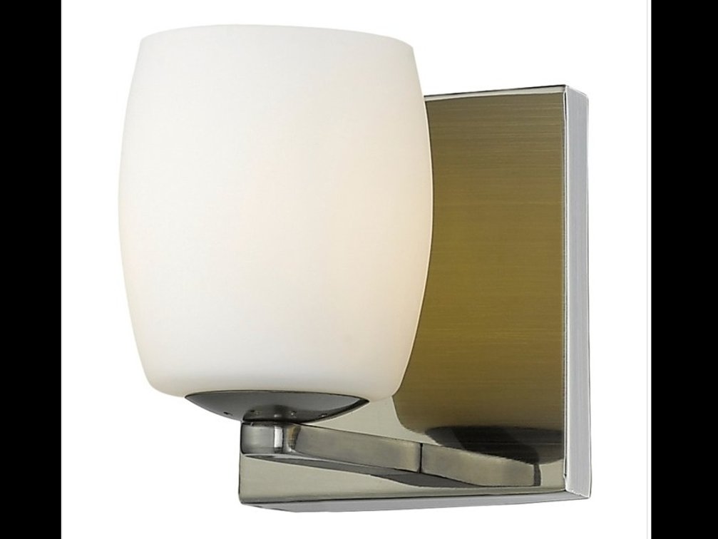 Access Lighting 62561-AB/OPL Wall Sconce, Antique Brass/Opal Glass, cUL Listed, G9 Base, Factory Sealed