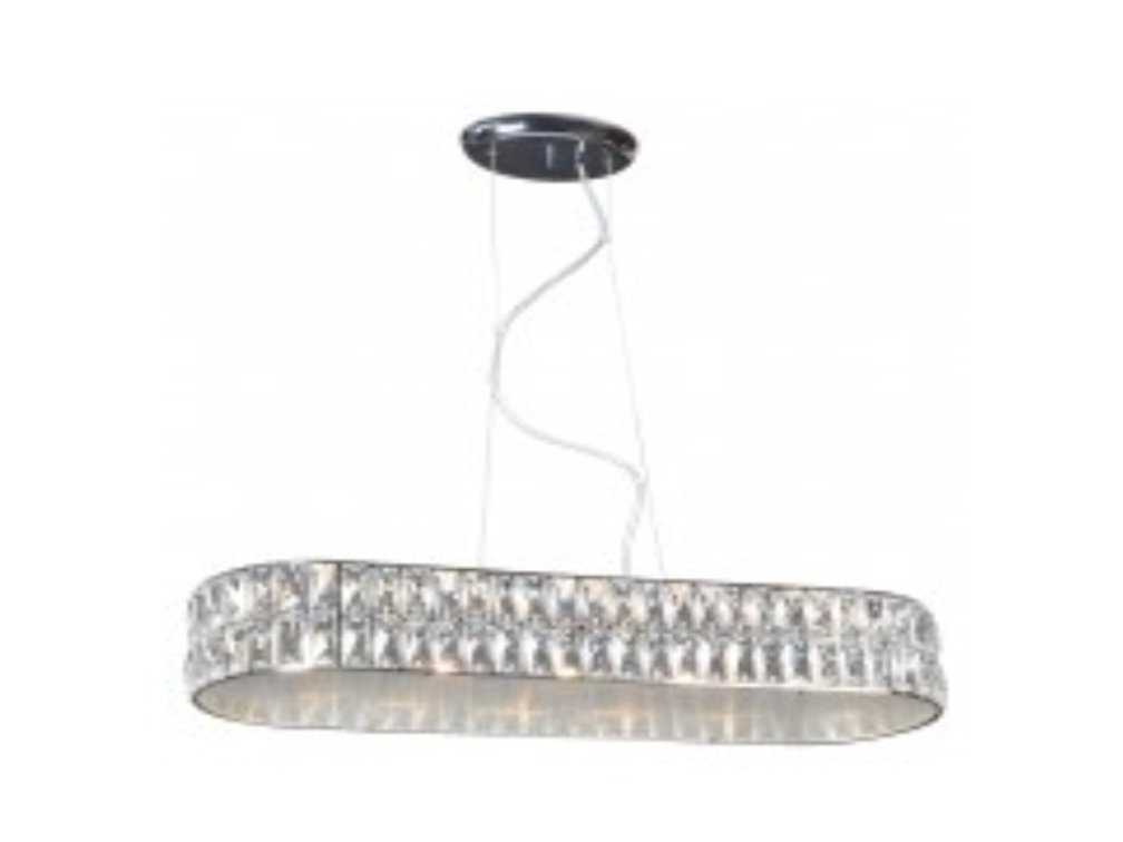 Access Lighting 62360LEDD-CH/CCL LED Pendant Light, Chrome/Crystal, 8W, ETL – Pallet