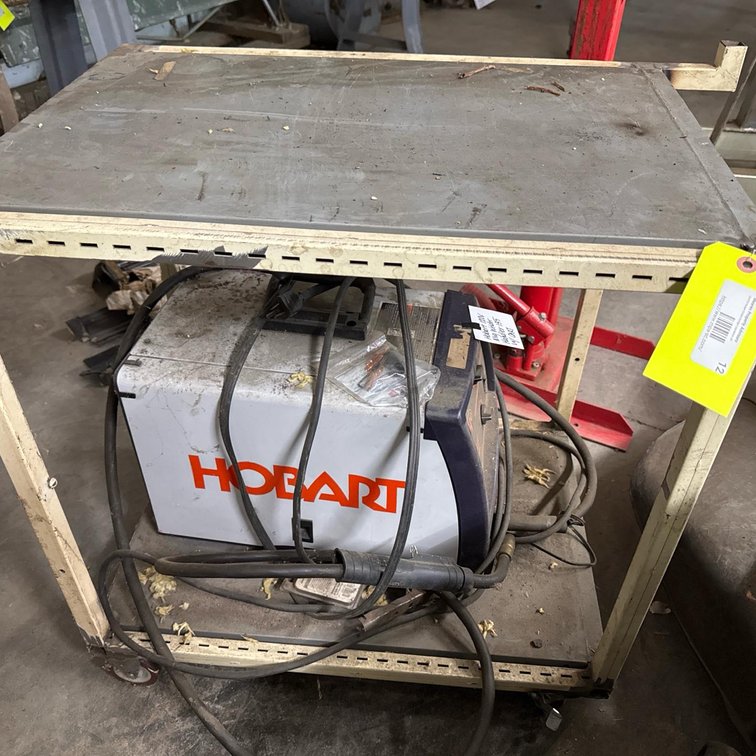 Hobart Handler 135 MIG Welder with Cart, 115V, 30–135A Output, 90A @ 19V DC