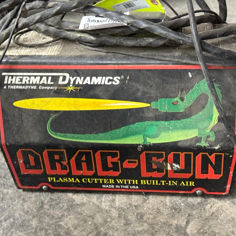 Thermal Dynamics Drag-Gun Plasma Cutter with Built-In Air Compressor, 120V, 12A, PCH-10 Torch
