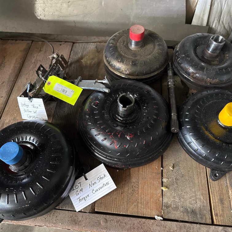 GM Automatic Transmission Torque Converters (Non-Stock) and Vintage Race Shifter Kit