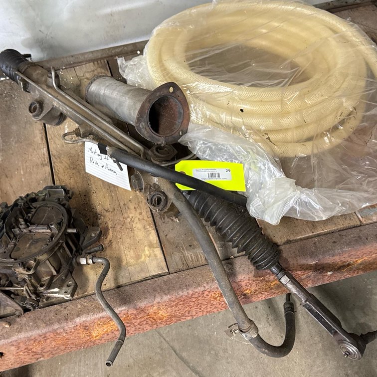 Mustang II Manual Rack and Pinion Steering Assembly, 1974-1978 Compatible, Includes Hardware