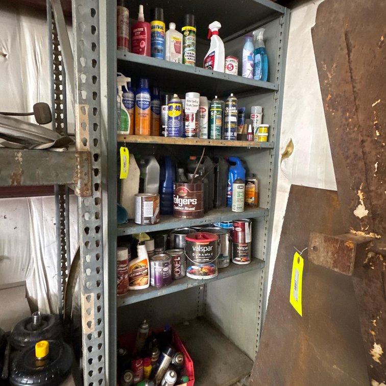 Multi-Brand Paint, Cleaner, Lubricant & Chemical Lot