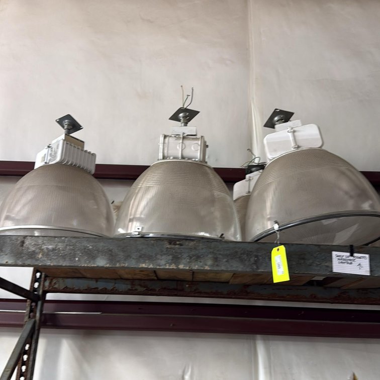 Industrial High Bay Prismatic and 2x4 Fluorescent Troffer Light Fixtures