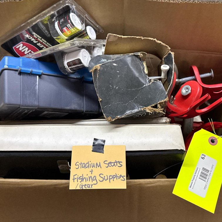 Stadium Seats, PENN Angler Pack Reel Oil/Grease Kits, Rod Holders, Fishing Items
