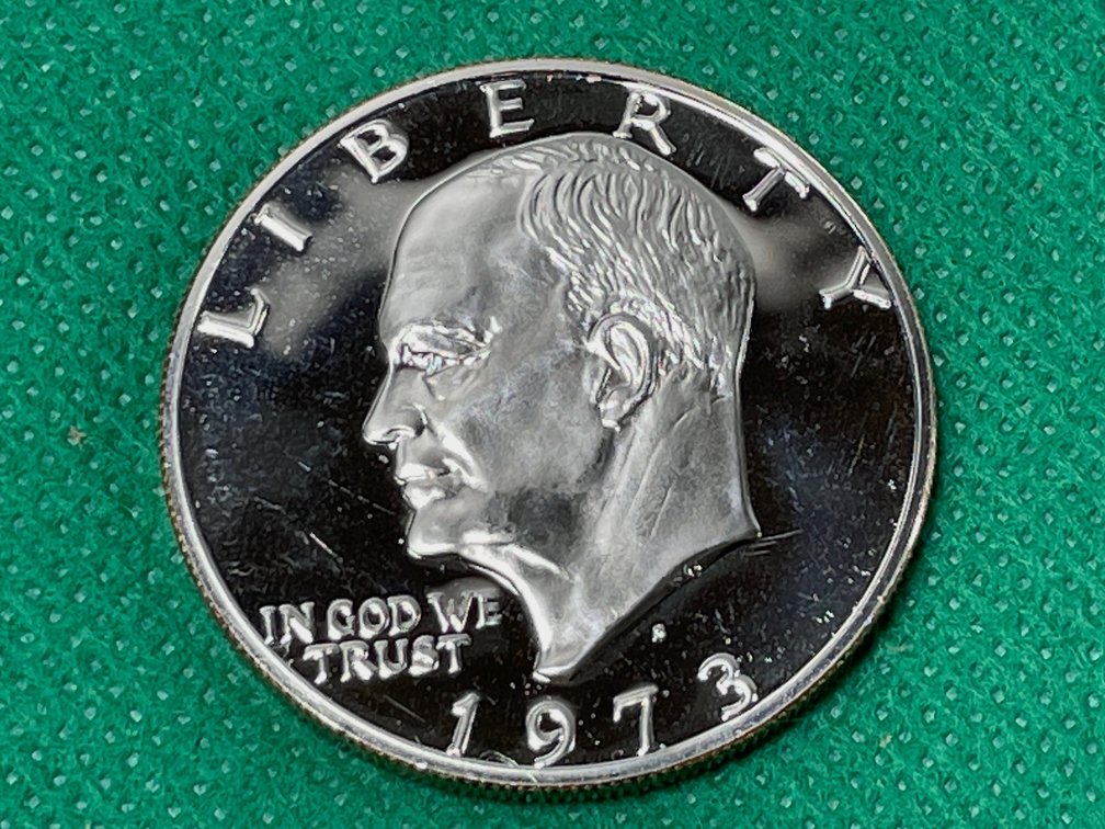 1973-S Eisenhower Dollar Deep Cameo Proof
