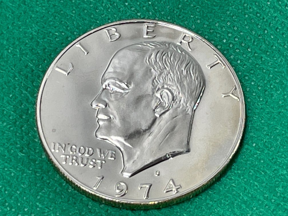 1974-S Eisenhower Dollar Deep Cameo Proof