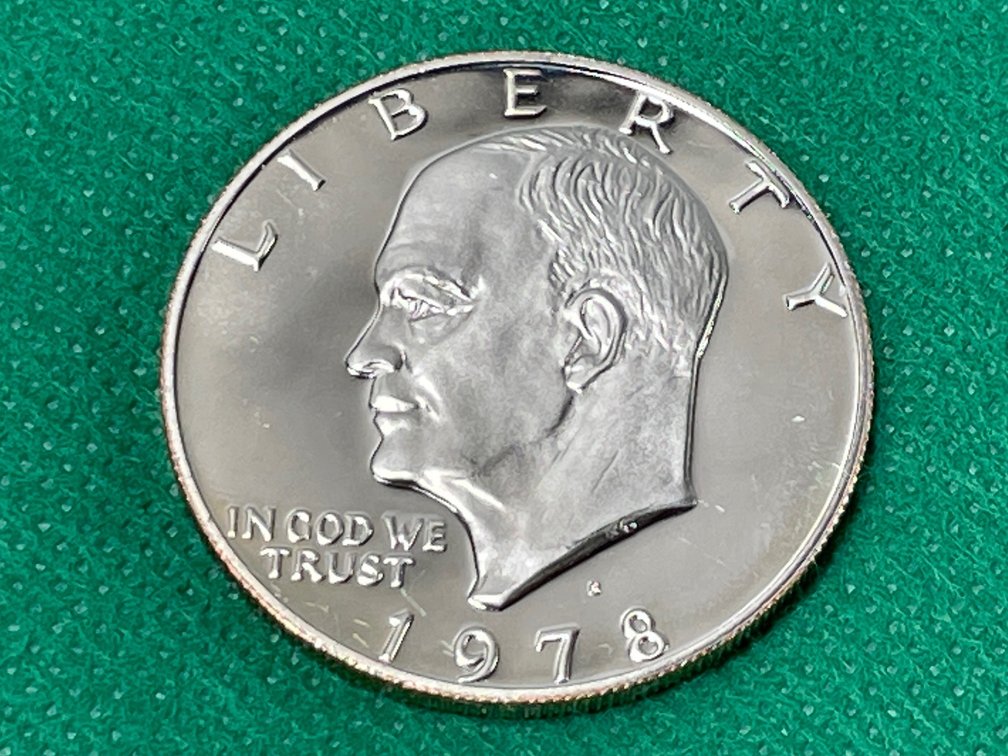 1978-S Eisenhower Dollar Deep Cameo Proof