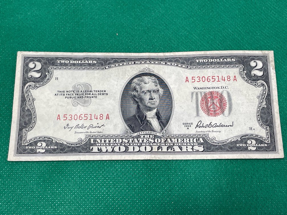 1953-A $2 United States Note