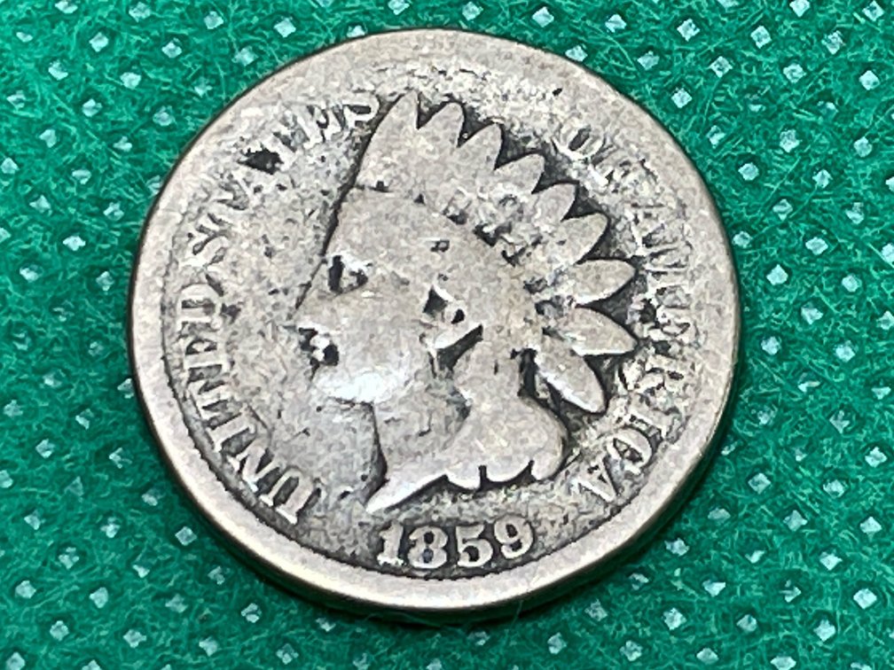 1859 Indian Head Cent