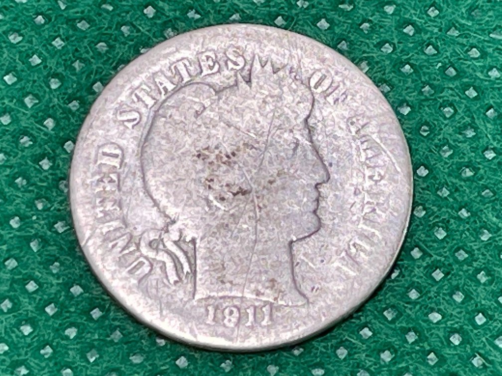 1911 Barber Dime