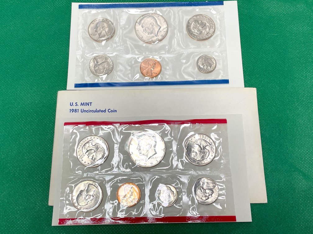 1981 US Mint Uncirculated Coin Set