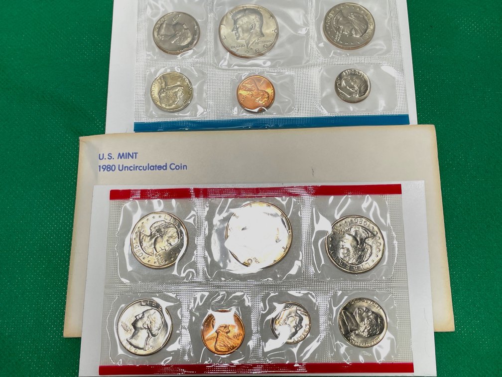 1980 U.S. Mint Uncirculated Coin Set