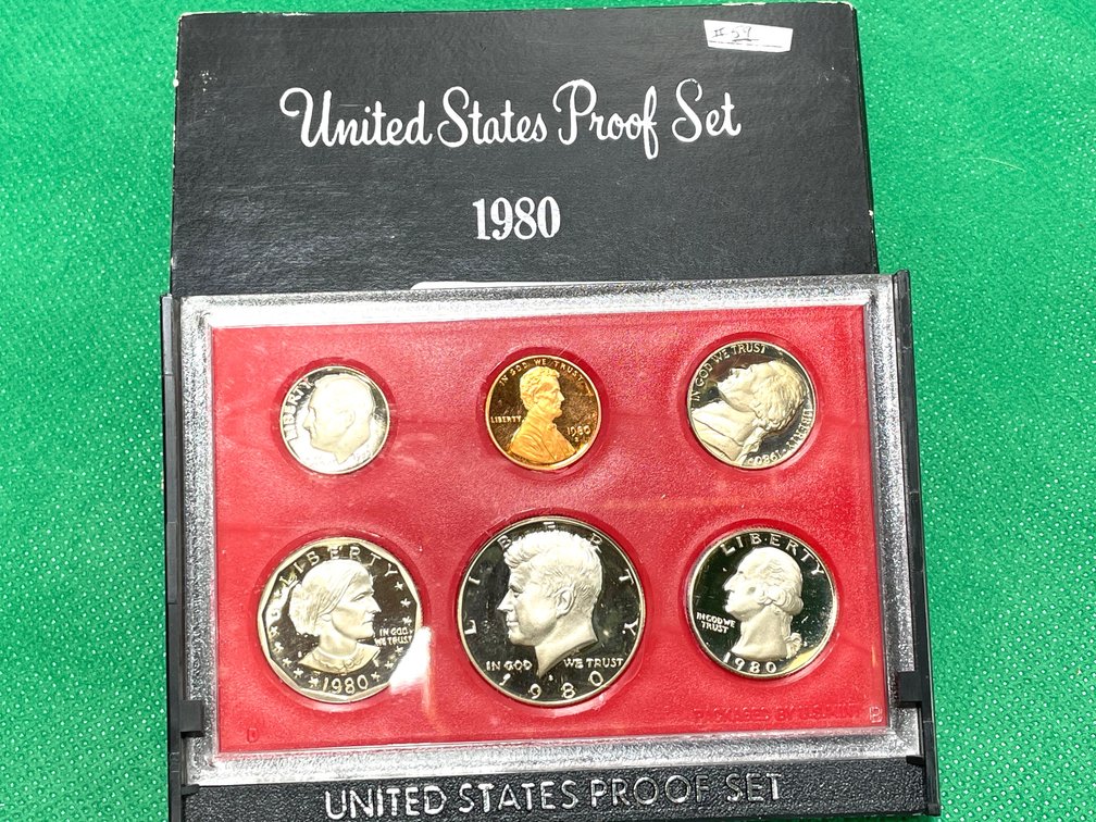 1980 US Mint Proof Set