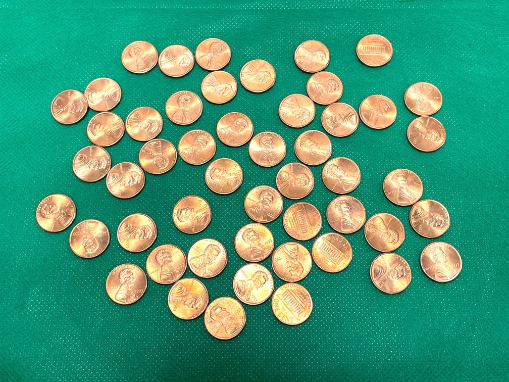 1993-D BU Lincoln Memorial Cents