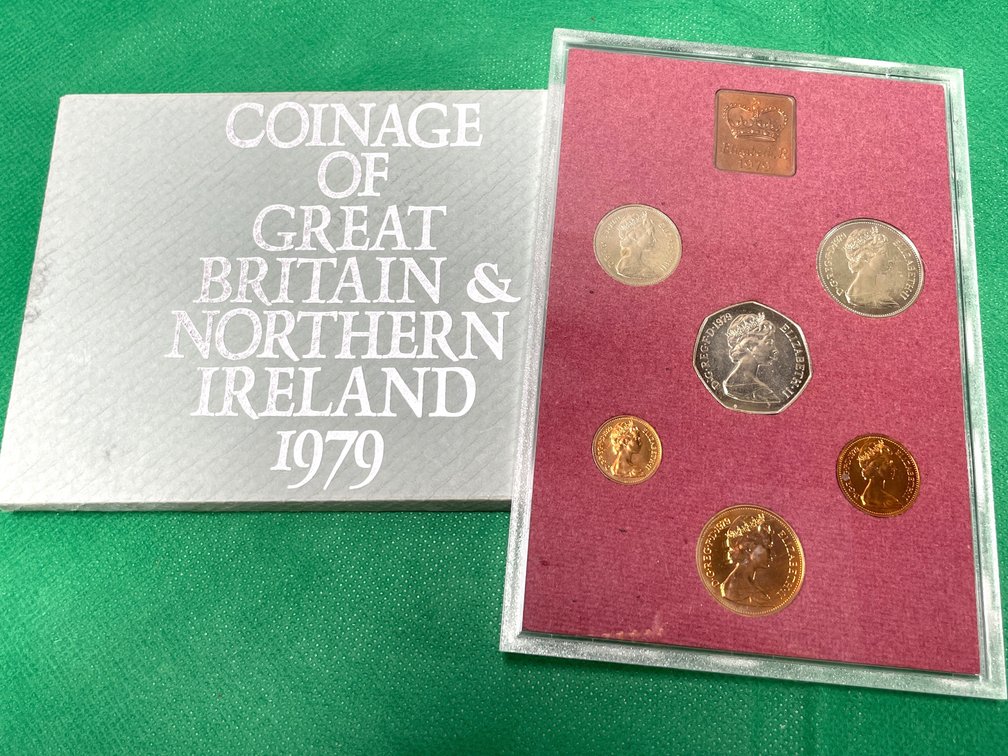 1979 Royal Mint Great Britain & Northern Ireland Coin Set