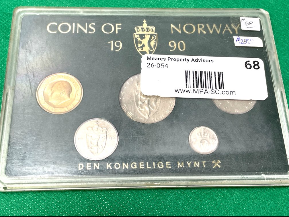 1990 Norway Uncirculated Coin Set
