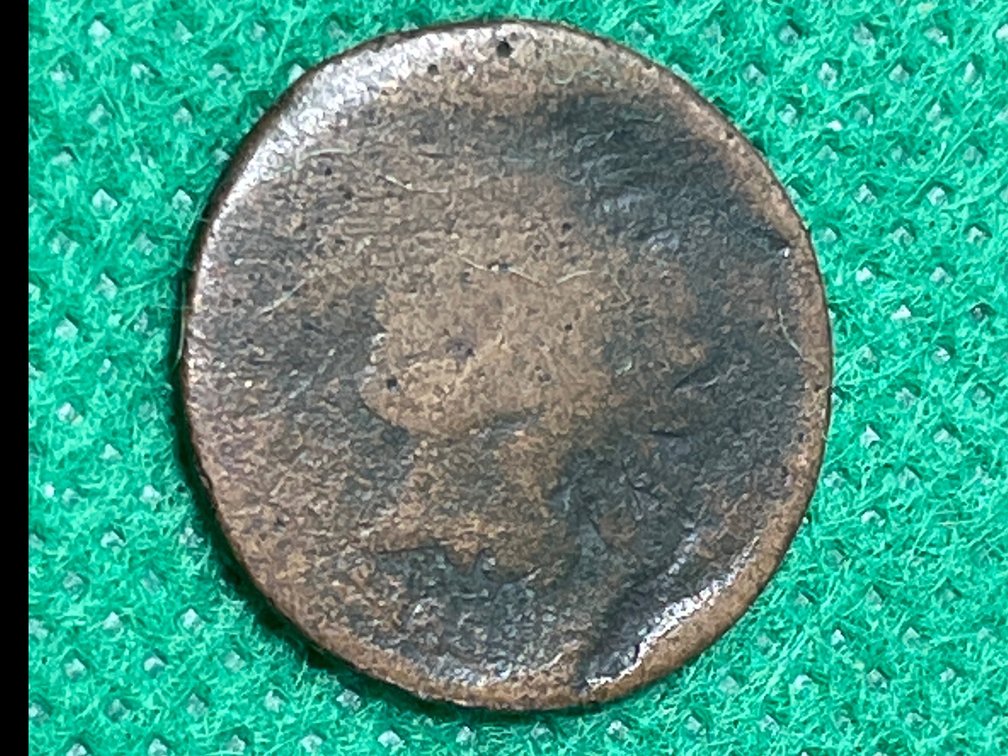 1853 Braided Hair Copper Coin