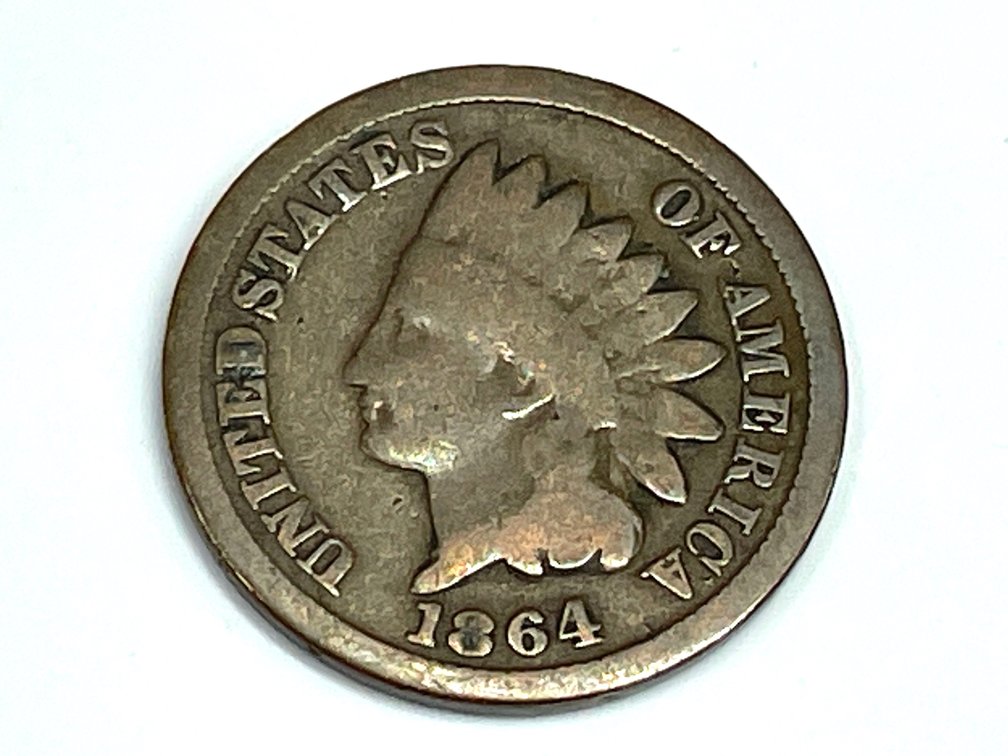 1864 Indian Head Cent