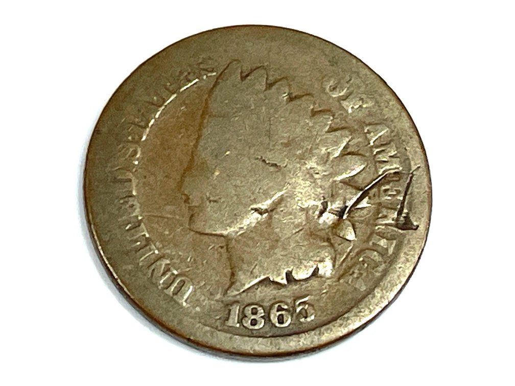1865 Indian Head Cent