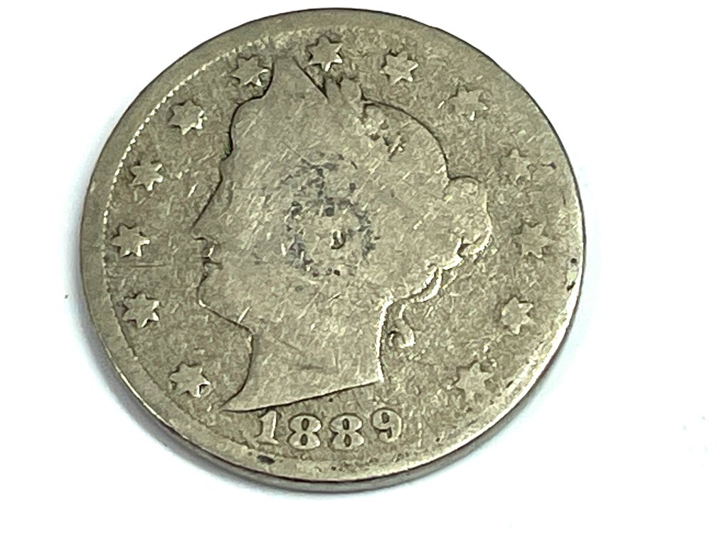 1889 Liberty Head V Nickel