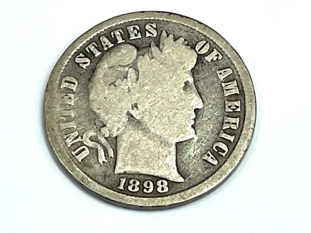 1898 Barber Dime
