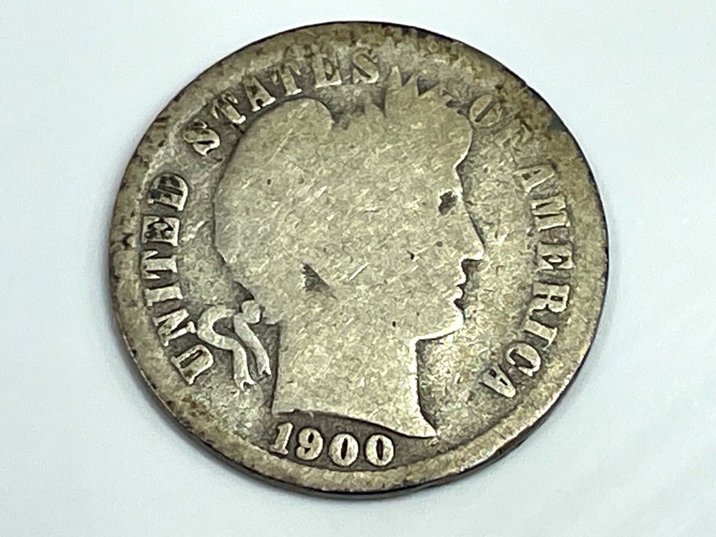 1900-S Barber Dime