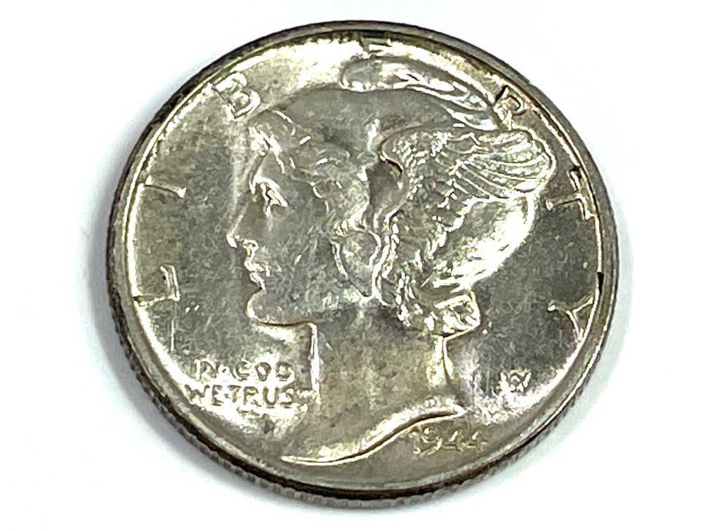 1944 Mercury Dime - AU
