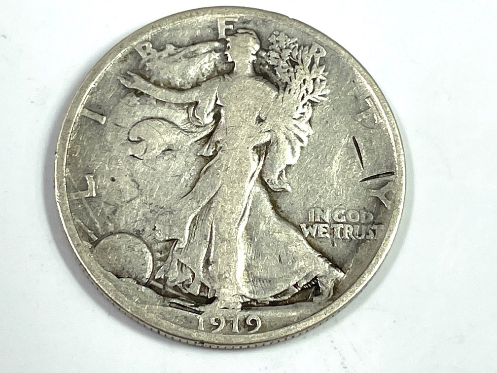 1919 Walking Liberty Half Dollar - VG