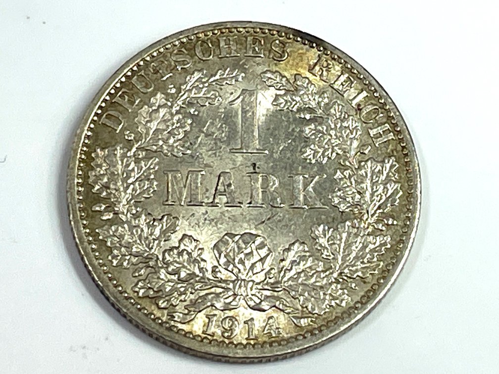 1914 German Empire 1 Mark - BU