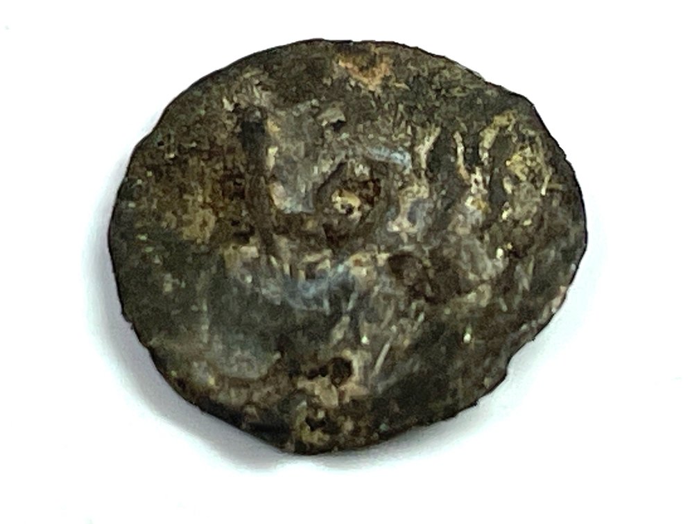 18th Century Batubara, Indonesia Silver Wash Coin