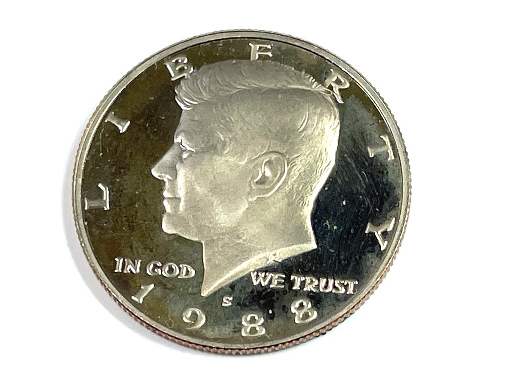 1988-S Kennedy Half Dollar - Deep Cameo Proof