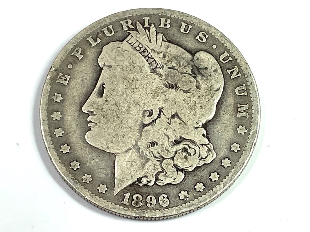 1896-O Morgan Silver Dollar - VG