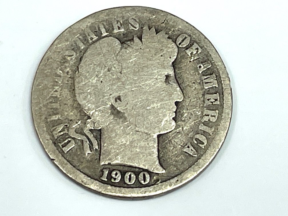1900 Barber Dime