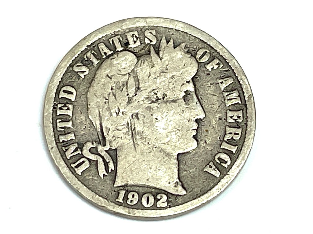 1902 Barber Dime