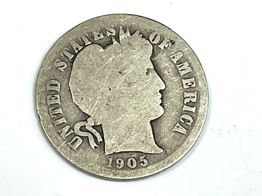 1905 Barber Dime