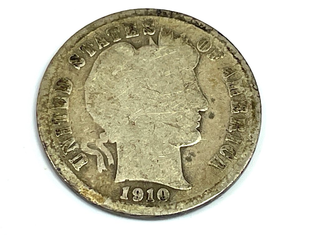 1910 Barber Dime