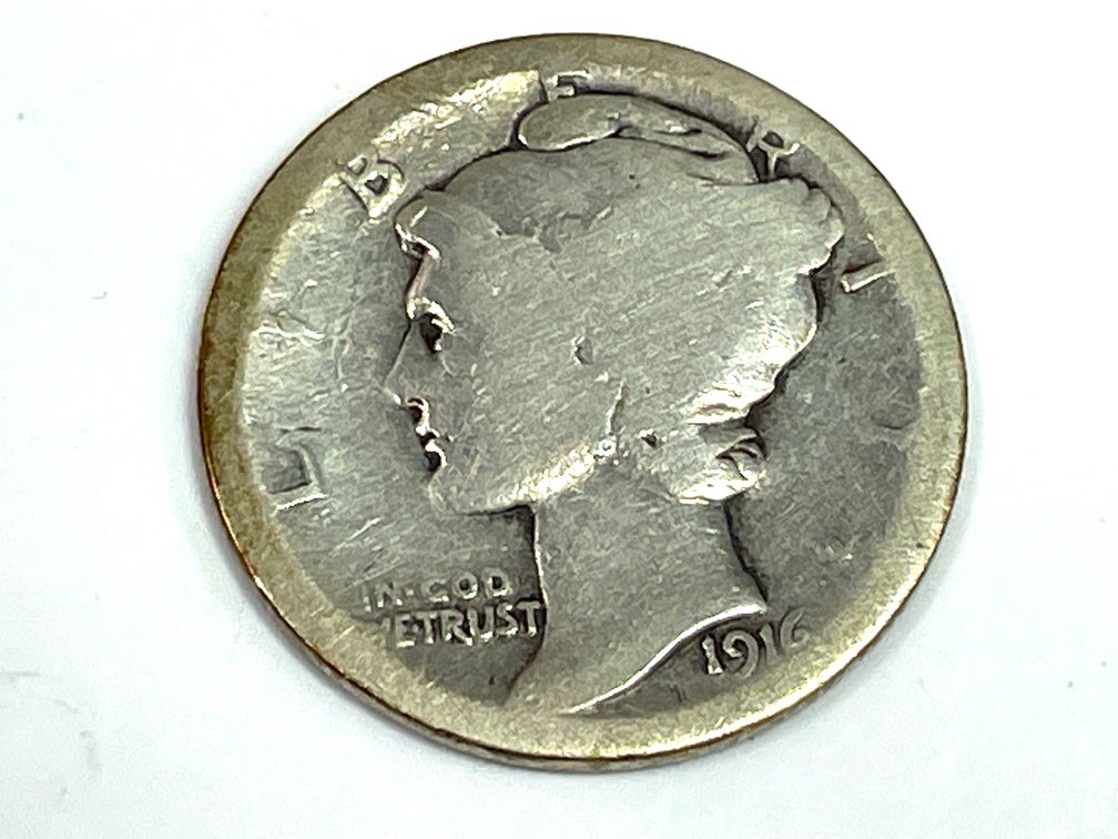 1916 Mercury Dime