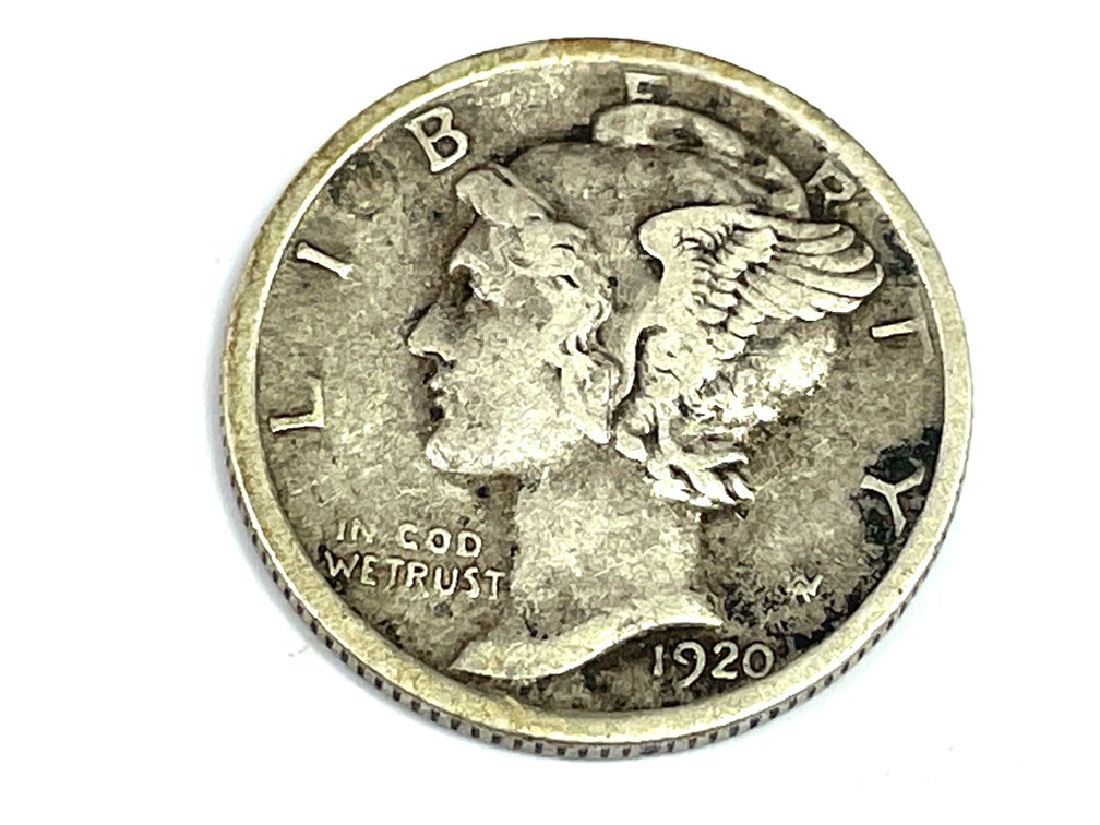 1920 Mercury Dime - XF