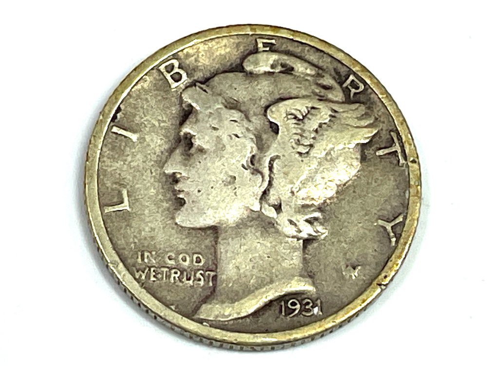 1931 Mercury Dime - VF