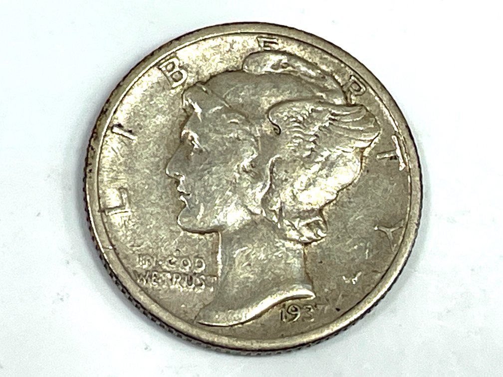 1937-D Mercury Dime - XF