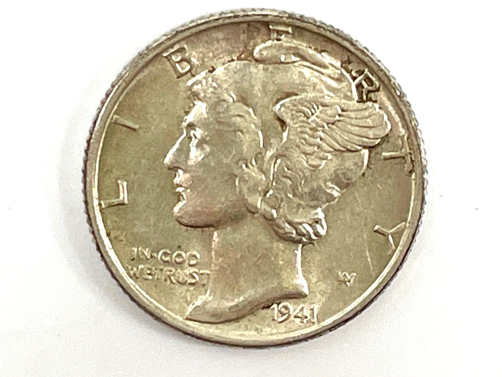 1941 Mercury Dime - BU