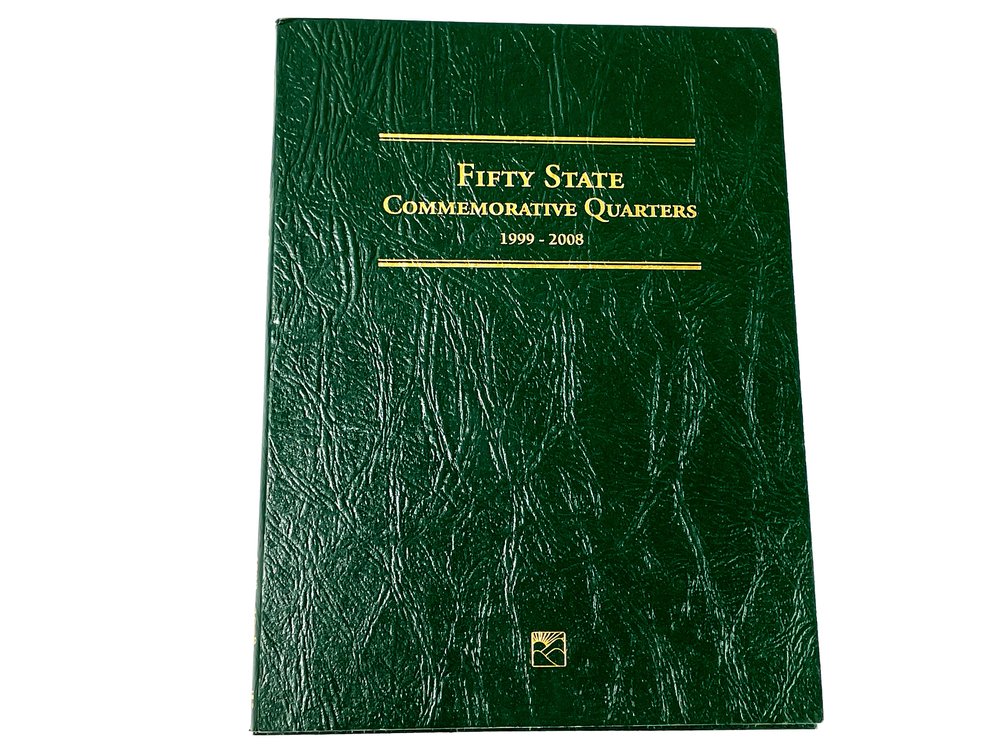1999-2008 US Mint 50 State Quarters Album (47 Coins)