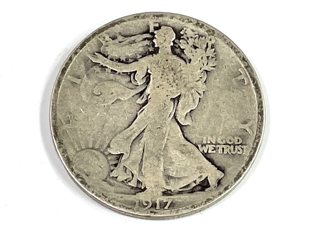 1917 Walking Liberty Half Dollar