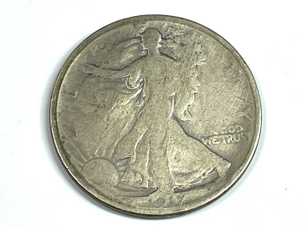 1917 Walking Liberty Half Dollar